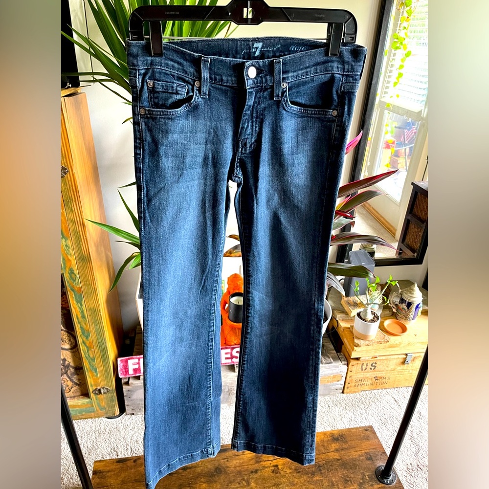 7 for all man kind blue jeans